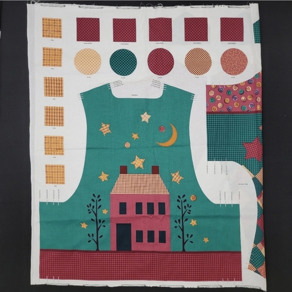 Cut & Sew Vest Fabric Panel STARRY NIGHT - Picture 16 of 16